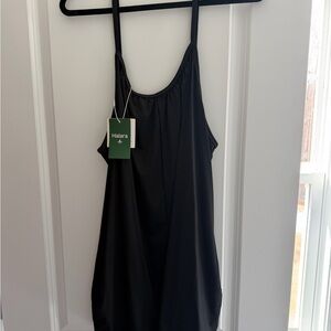 HALARA Black Athleisure Romper